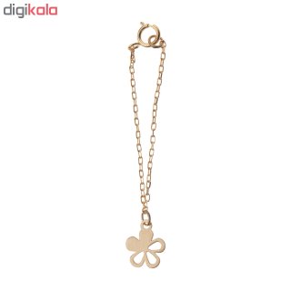 آویز ساعت طلا 18 عیار زنانه طرح گل کد SG539 — تصویر 2 از 2