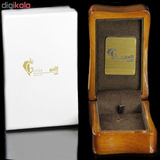گردنبند طلا 18عیار زنانه جواهری گاندی کد D12 — تصویر 5 از 5