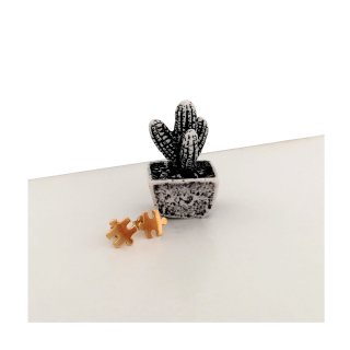 گوشواره طلا 18 عیار زنانه مدل PA111 — تصویر 2 از 2