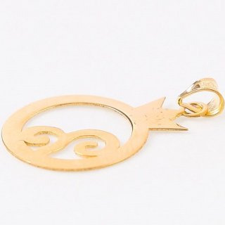 نیم ست طلا 18 عیار زنانه اسنو گلد کد 12002 — تصویر 5 از 5