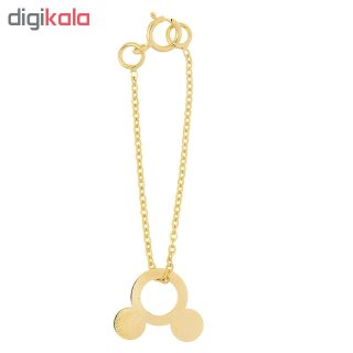آویز ساعت طلا 18 عیار زنانه کد SG463 — تصویر 2 از 2