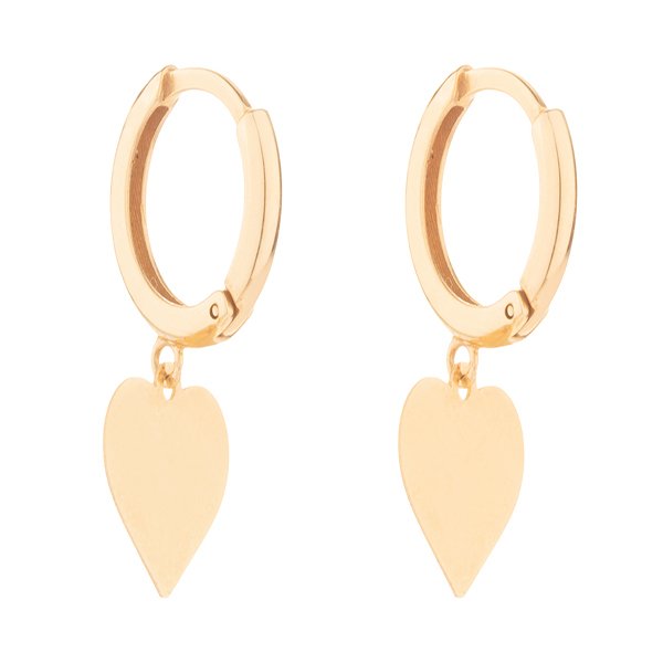 گوشواره طلا 18 عیار زنانه مدل TA210 — تصویر 1 از 3