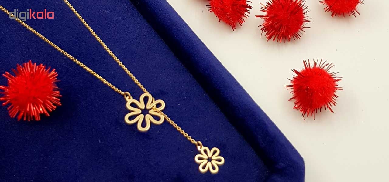 گردنبند طلا 18 عیار کانیار گالری مدل GA19 — تصویر 3 از 4