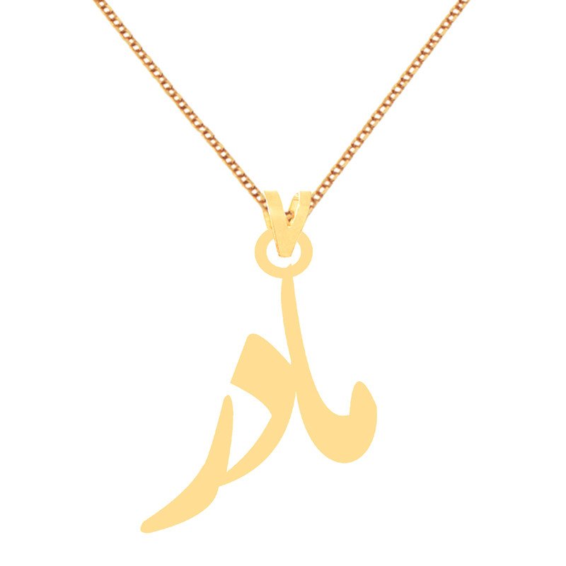 گردنبند طلا 18 عیار زنانه وی وی گلد مدل مادر کد 221 — تصویر 1 از 2