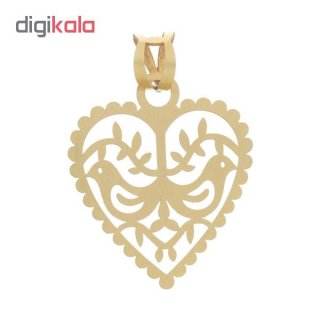 آویز گردنبند طلا 18 عیار زنانه کد DG052 — تصویر 2 از 2
