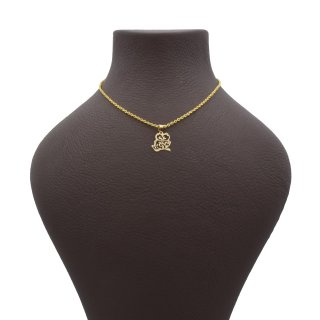 گردنبند طلا 18 عیار زنانه مدل اسلیمی P956 — تصویر 1 از 2