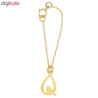 آویز ساعت طلا 18 عیار زنانه طرح پرنده کد SG501 — تصویر 2 از 2