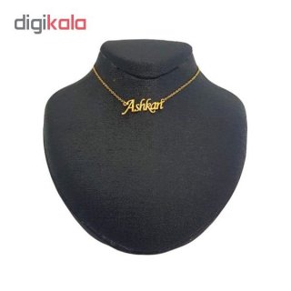 گردنبند طلا ۱۸ عیار زنانه طرح اشکان کد DY120-010 — تصویر 2 از 2