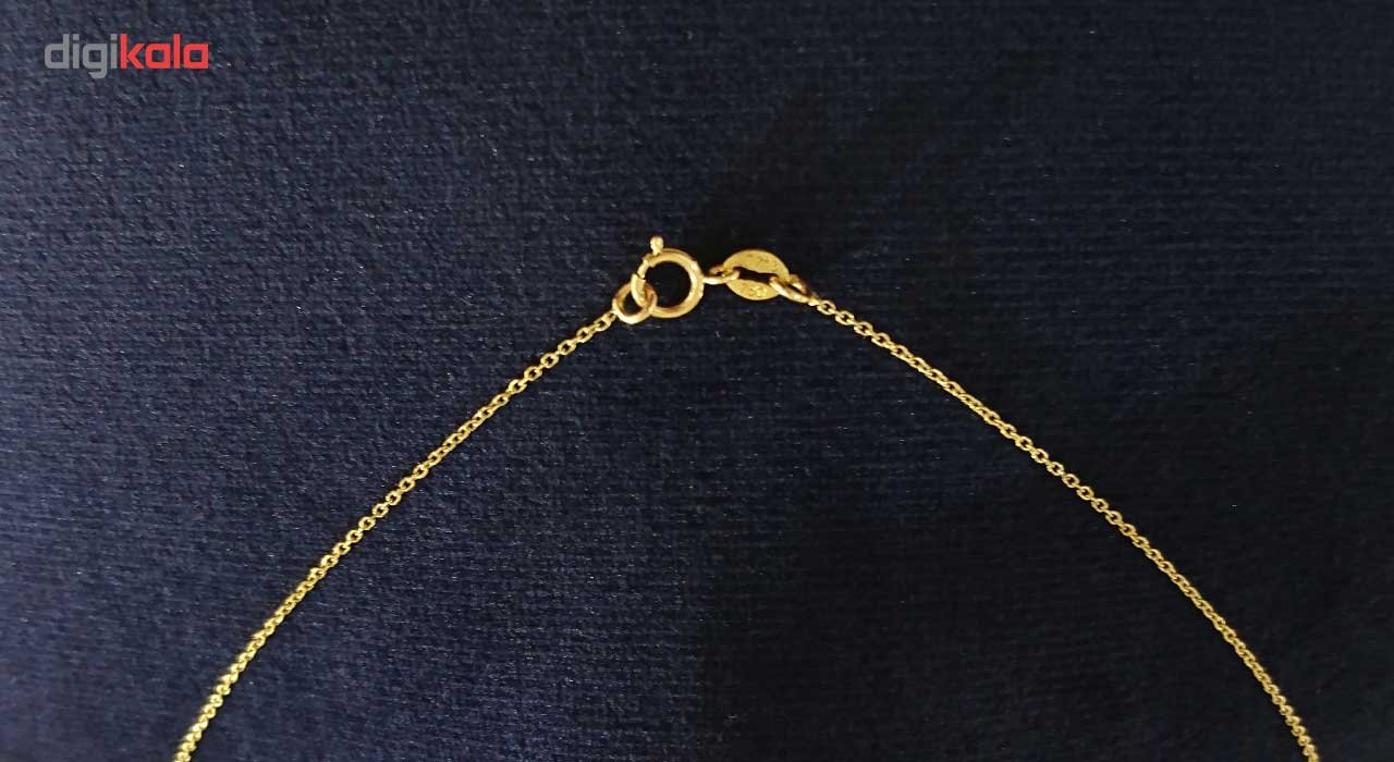 گردنبند طلا 18عیار زنانه گالری طلای کانیار مدل M907 — تصویر 2 از 3