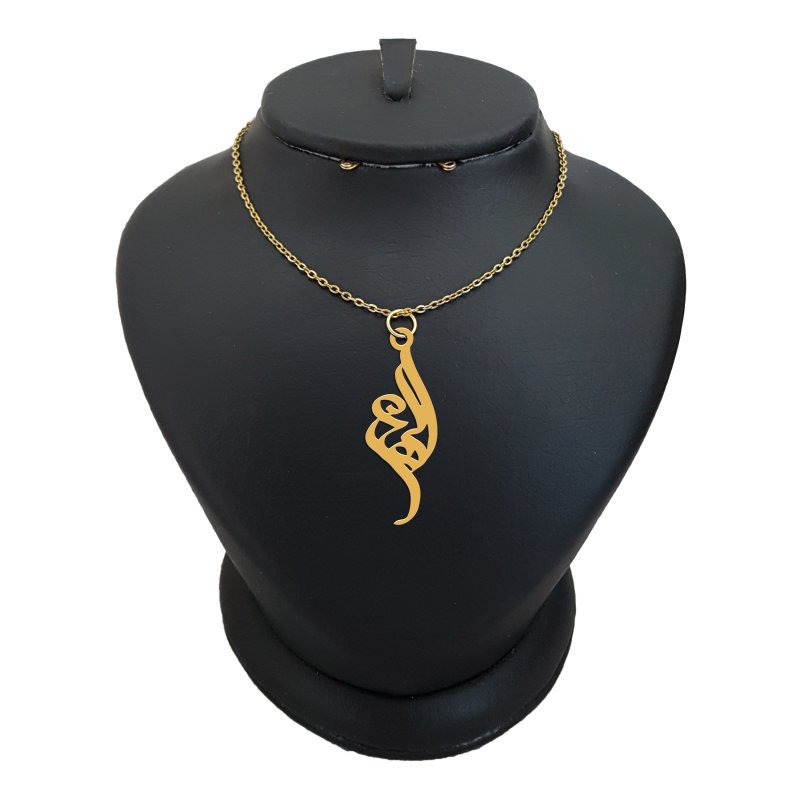 گردنبند طلا 18 عیار زنانه با زنجیر حلقه‌ای (فلامینگو) نیکان گلد مدل الهام 8898 — تصویر 1 از 2