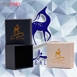 آویز ساعت طلا 18 عیار زنانه غزال طرح انار کد GGE010 — تصویر 3 از 3