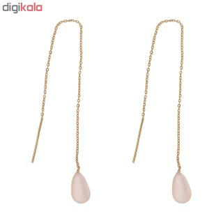 گوشواره طلا 18 عیار مدل De5027 — تصویر 4 از 4