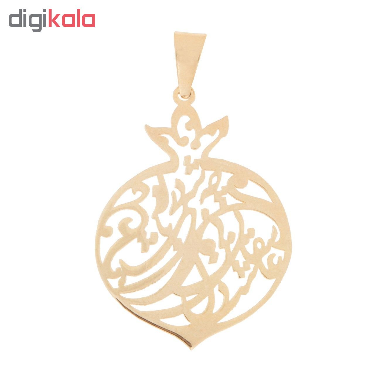 آویز گردنبند طلا 18عیار زنانه کد SG187 — تصویر 2 از 3