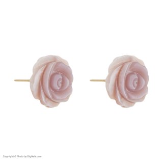 گوشواره طلا 18عیار زنانه کد 4627 — تصویر 3 از 4