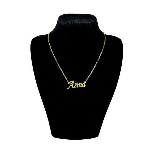 گردنبند طلا 18 عیار زنانه طرح اسما کد DY120-011 — تصویر 1 از 2