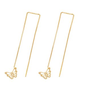 گوشواره طلا 18 عیار سپیده گالری کد SE0024 — تصویر 4 از 4