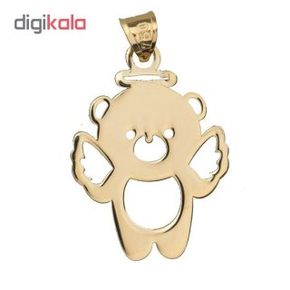 آویز گردنبند طلا 18 عیار زنانه کد DG042 — تصویر 2 از 2