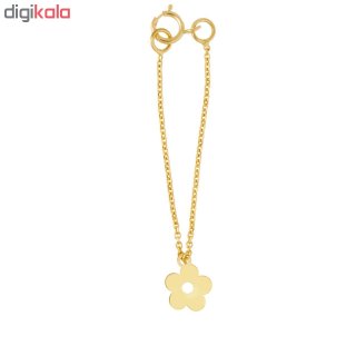 آویز ساعت طلا 18 عیار زنانه طرح گل کد SG425 — تصویر 2 از 2