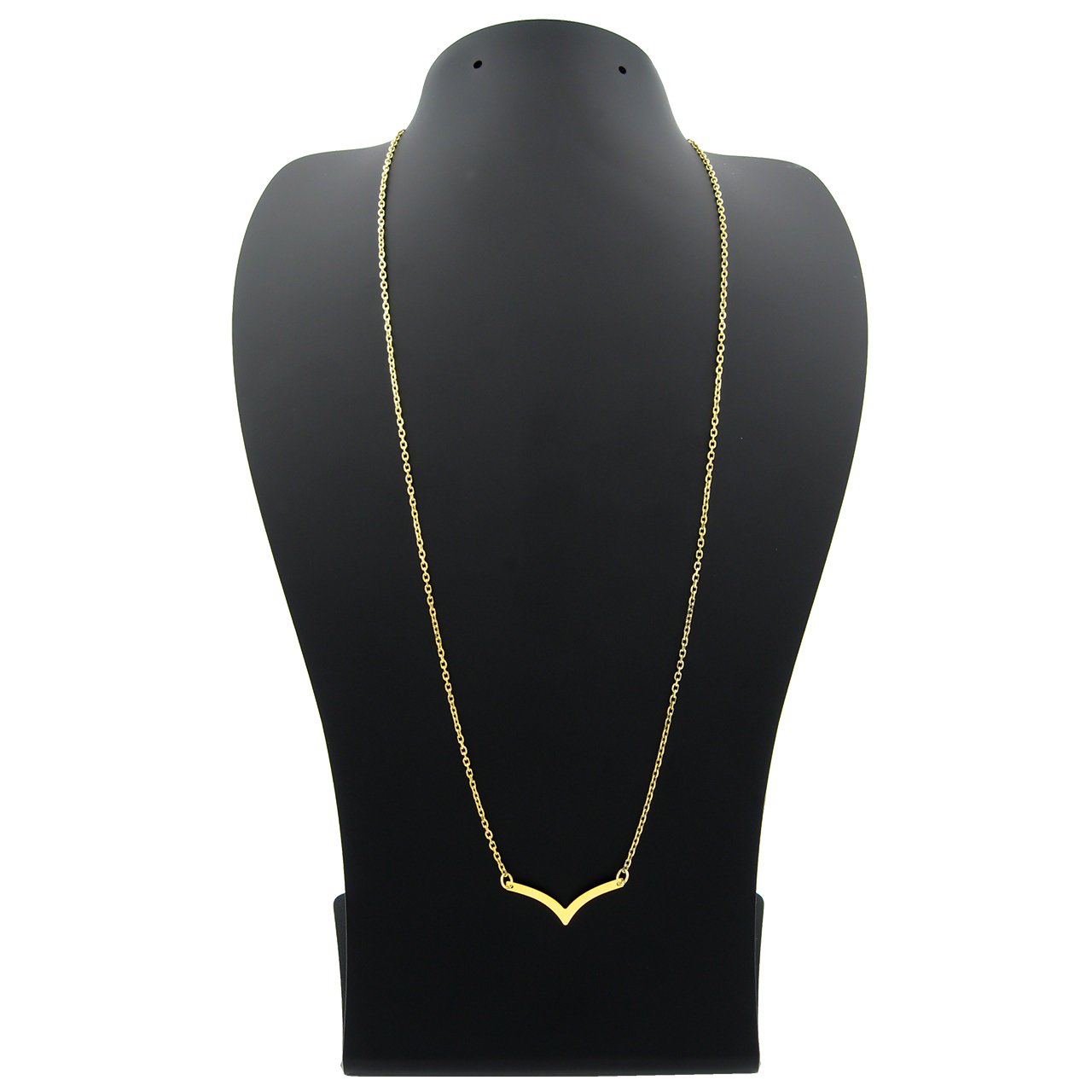 گردنبند طلا با طرح حلقه‌ای (فلامینگو) 18 عیار زنانه نیکان گلد مدل BG 5788 — تصویر 1 از 3