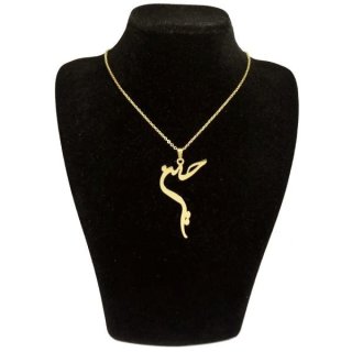 گردنبند طلا 18 عیار زنانه طرح حسین کد UN0159 — تصویر 2 از 2