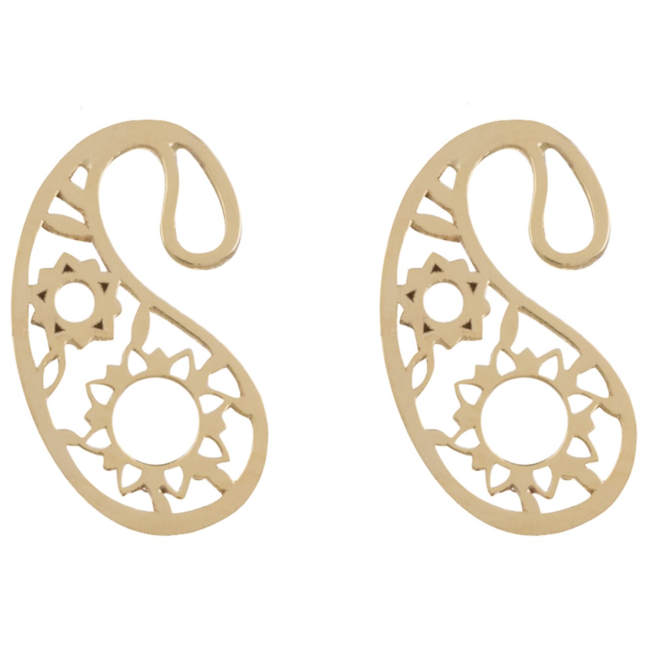 گوشواره طلا 18 عیار درنیکا مدل De5008 — تصویر 1 از 4