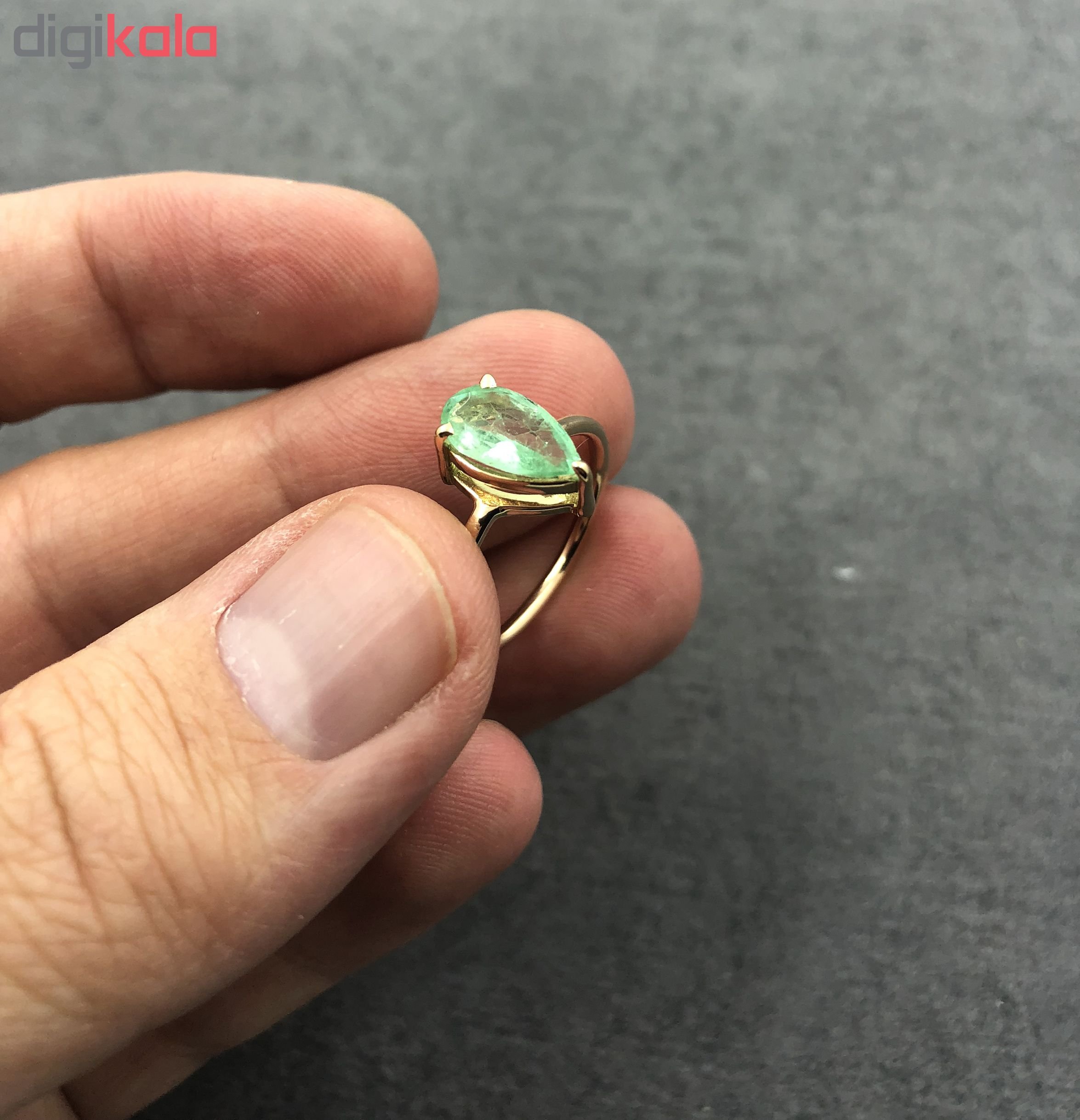 انگشتر طلا 18 عیار زنانه گیرا گالری مدل G905 — تصویر 4 از 7