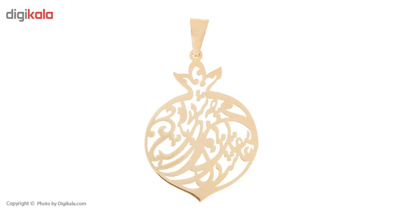آویز گردنبند طلا 18 عیار زنانه مدل MM0746 — تصویر 2 از 3