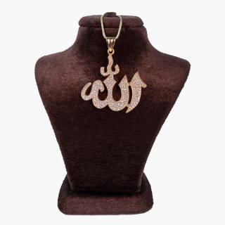 آویز گردنبند طلا 18 عیار زنانه  مدل PT100 — تصویر 2 از 2