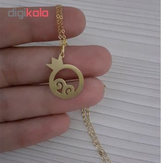 گردنبند طلا 18 عیار زنانه مدل A-110 — تصویر 3 از 3