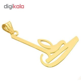 آویز گردنبند طلا 18 عیار زنانه طرح اسم علی کد UN043 — تصویر 3 از 3