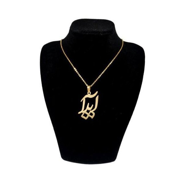 گردنبند طلا 18 عیار زنانه طرح آیدا کد DY120-015 — تصویر 1 از 2