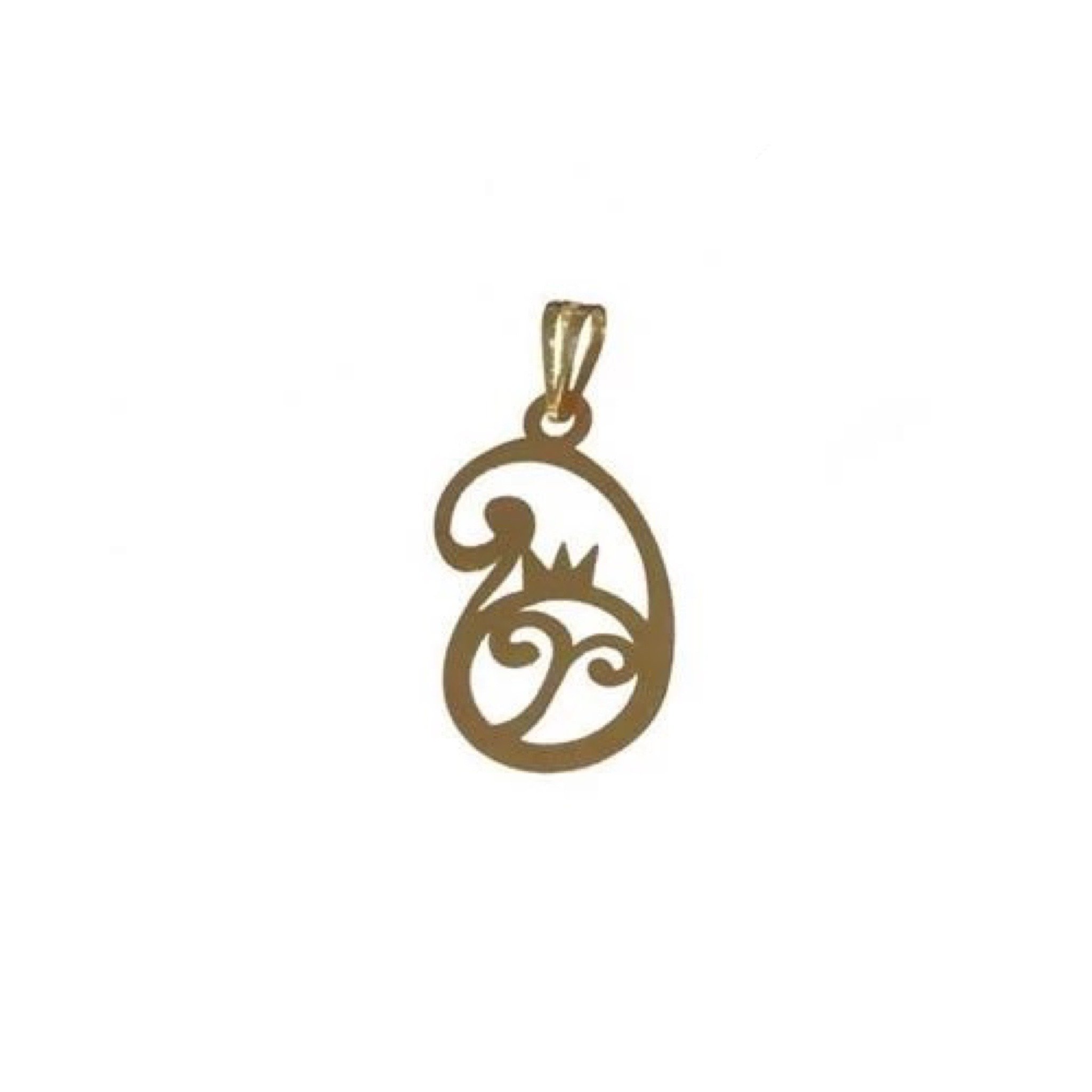 آویز گردنبند طلا 18 عیار زنانه مدل انار 401 — تصویر 1 از 2