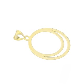 نیم ست طلا 18 عیار زنانه مدل GS001 — تصویر 5 از 5