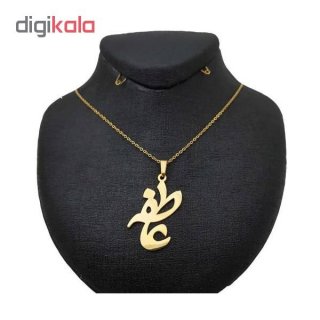 گردنبند طلا 18 عیار زنانه طرح عاطفه کد DY120-012 — تصویر 2 از 2