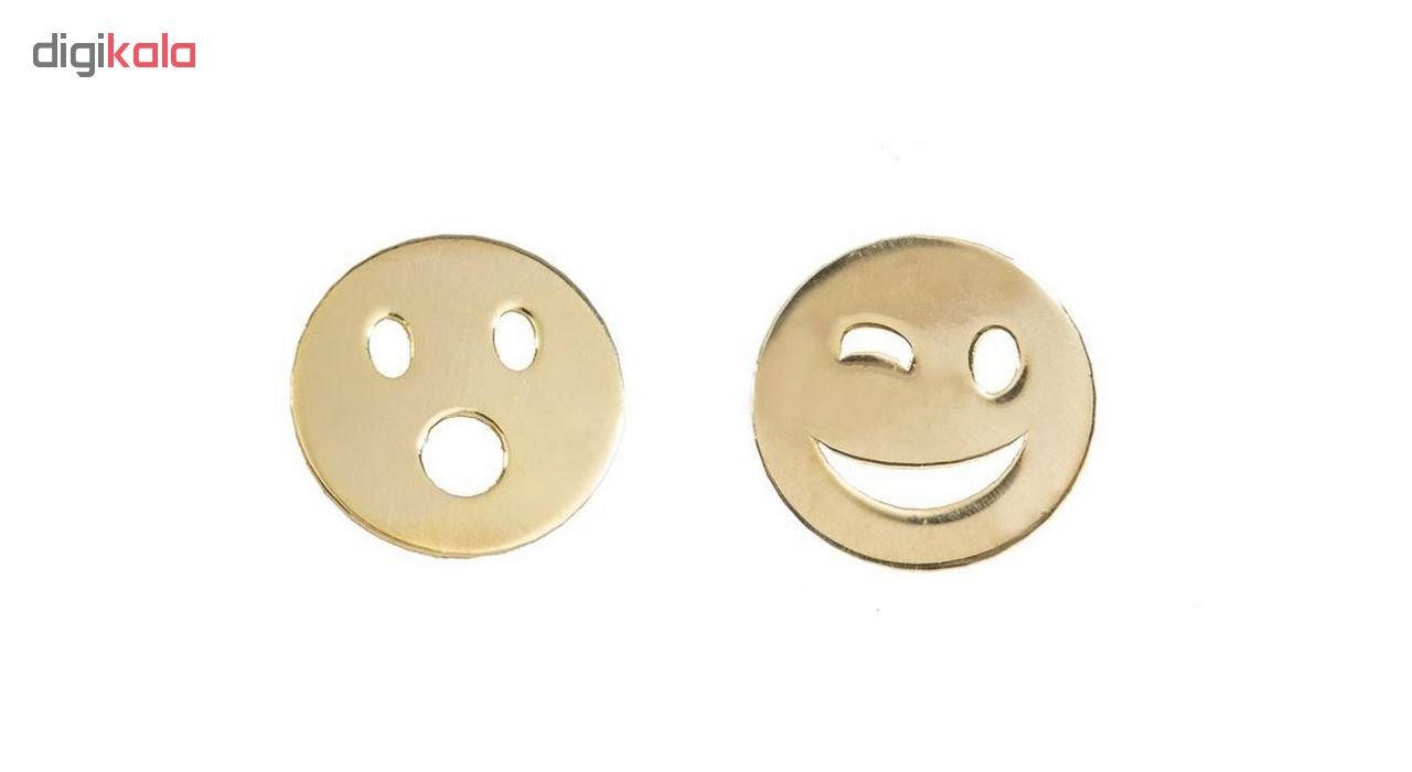 گوشواره طلا 18عیار الن نار مدل EL79 — تصویر 2 از 4
