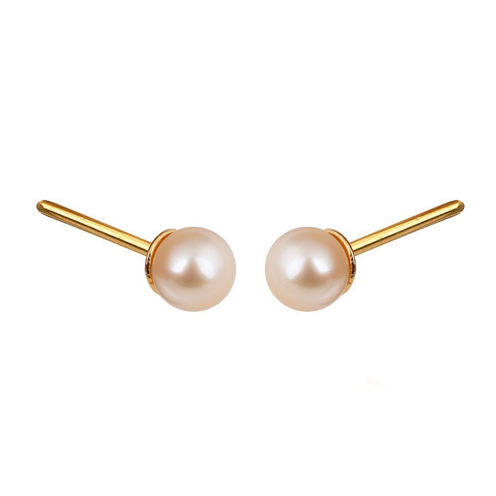 گوشواره طلا 18 عیار زنانه گالری مرجان مدل 1028 — تصویر 3 از 4