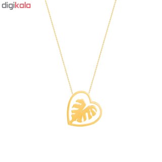 گردنبند طلا 18 عیار زنانه کد 0002 — تصویر 2 از 2