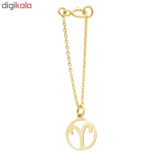 آویز ساعت طلا 18 عیار زنانه کد SG427 — تصویر 2 از 2