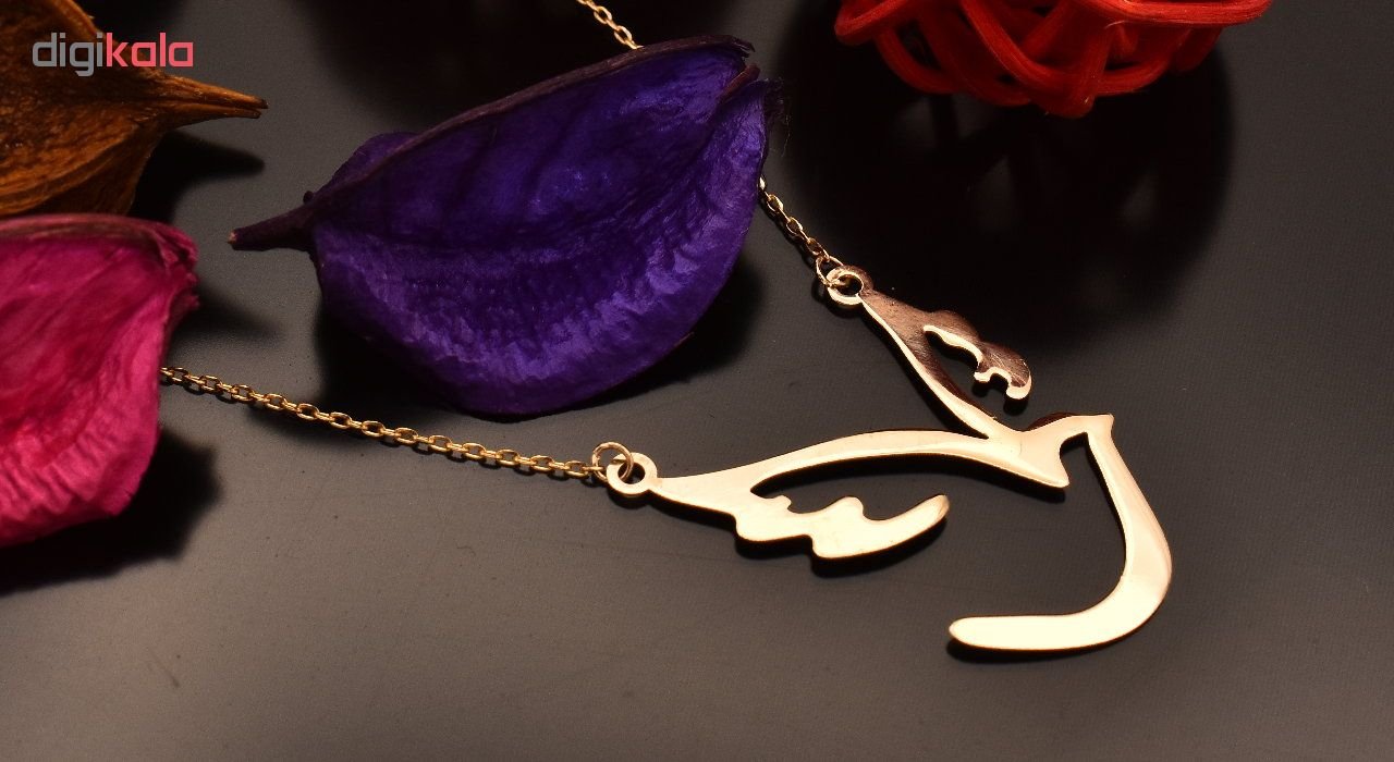 گردنبند طلا 18 عیار زنانه آرشا گالری طرح پرنده کد A2431 — تصویر 2 از 3