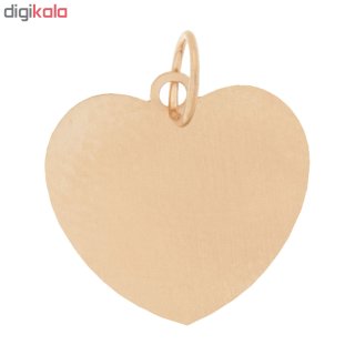 آویز گردنبند طلا 18عیار زنانه طرح قلب کد SG284 — تصویر 2 از 2