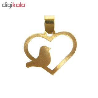 آویز گردنبند طلا 18عیار آریاگلد مدل R179 — تصویر 2 از 2