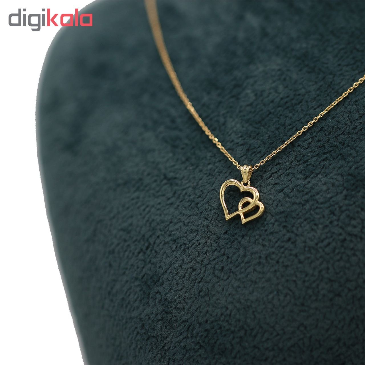 گردنبند طلا 18 عیار زنانه همای گالری مدل 3598001 — تصویر 4 از 7