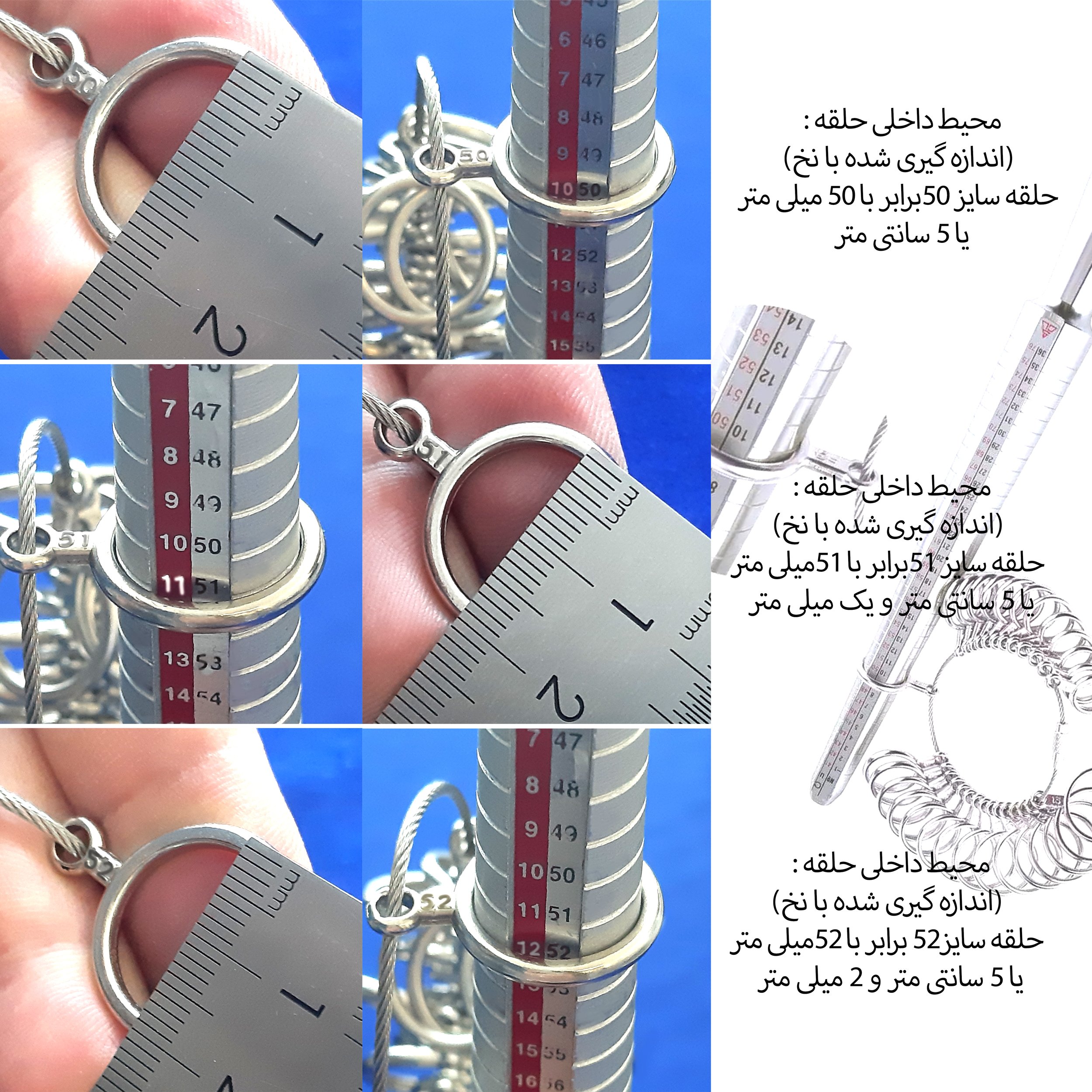 انگشتر طلا 18 عیار زنانه جواهری سروری مدل 10240 — تصویر 6 از 8