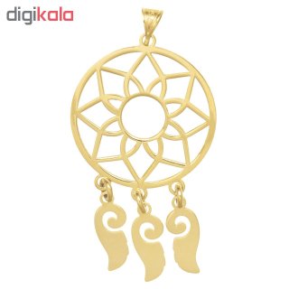 آویز گردنبند طلا 18عیار زنانه طرح ستاره کد SG251 — تصویر 2 از 2