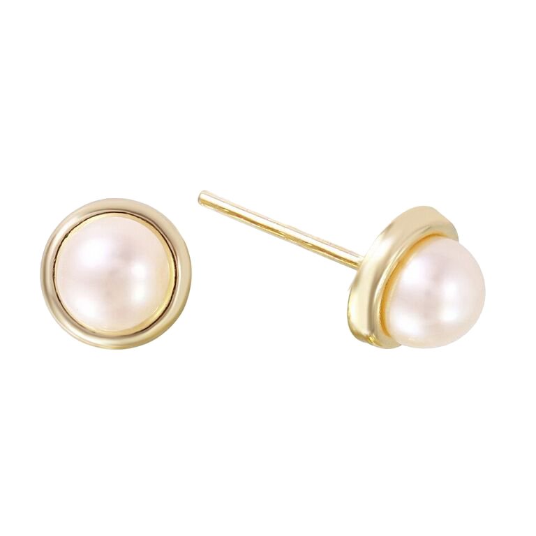 گوشواره طلا 18 عیار نیکان زر مدل GE142 — تصویر 1 از 4
