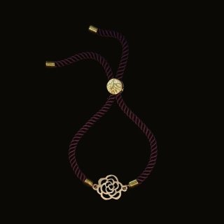 دستبند طلا 18 عیار زنانه مدل M61 — تصویر 1 از 2
