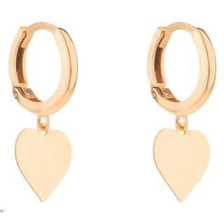 گوشواره طلا 18 عیار زنانه مدل TA210 — تصویر 3 از 3