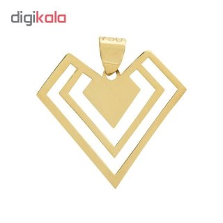 آویز گردنبند طلا 18 عیار زنانه کد DG020 — تصویر 2 از 2