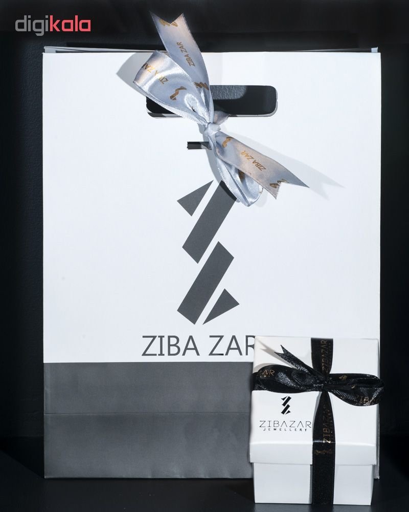 گوشواره طلا 18 عیار زنانه زیبا زر کد 38738 — تصویر 2 از 3
