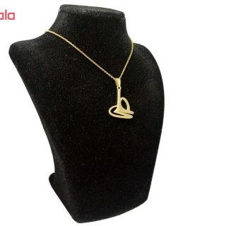 گردنبند طلا 18 عیار زنانه طرح علی کد UN0024 — تصویر 3 از 3